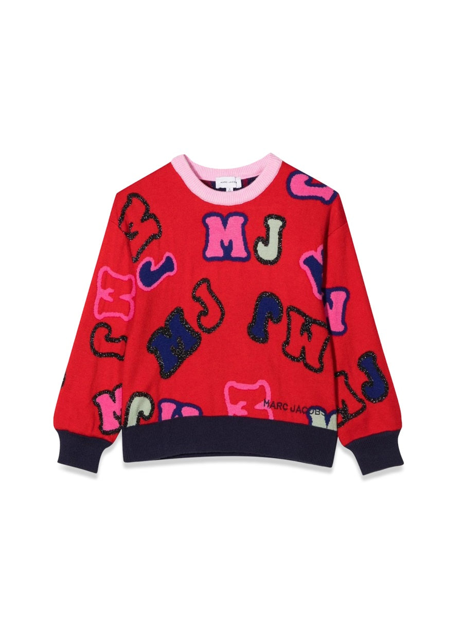 MARC JACOBS Mini Crew Neck Pullover for Girls