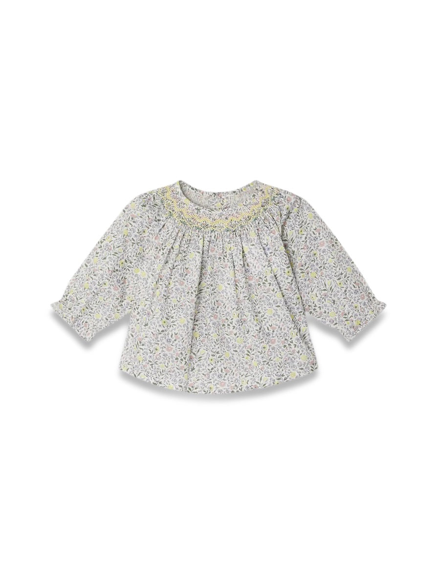 BONPOINT Mini Smocked Blouse for Girls