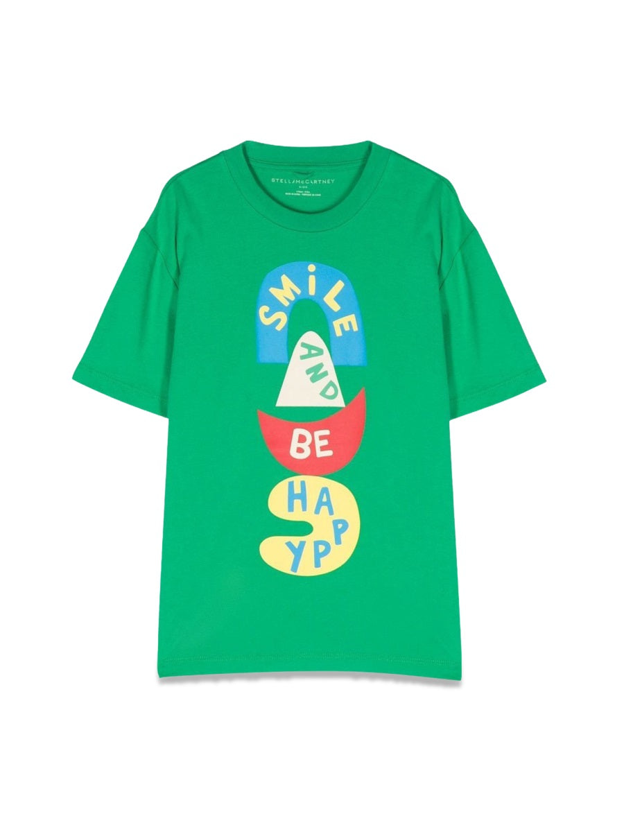 STELLA McCARTNEY Mini Boys Cotton T-Shirt - FW22 Collection