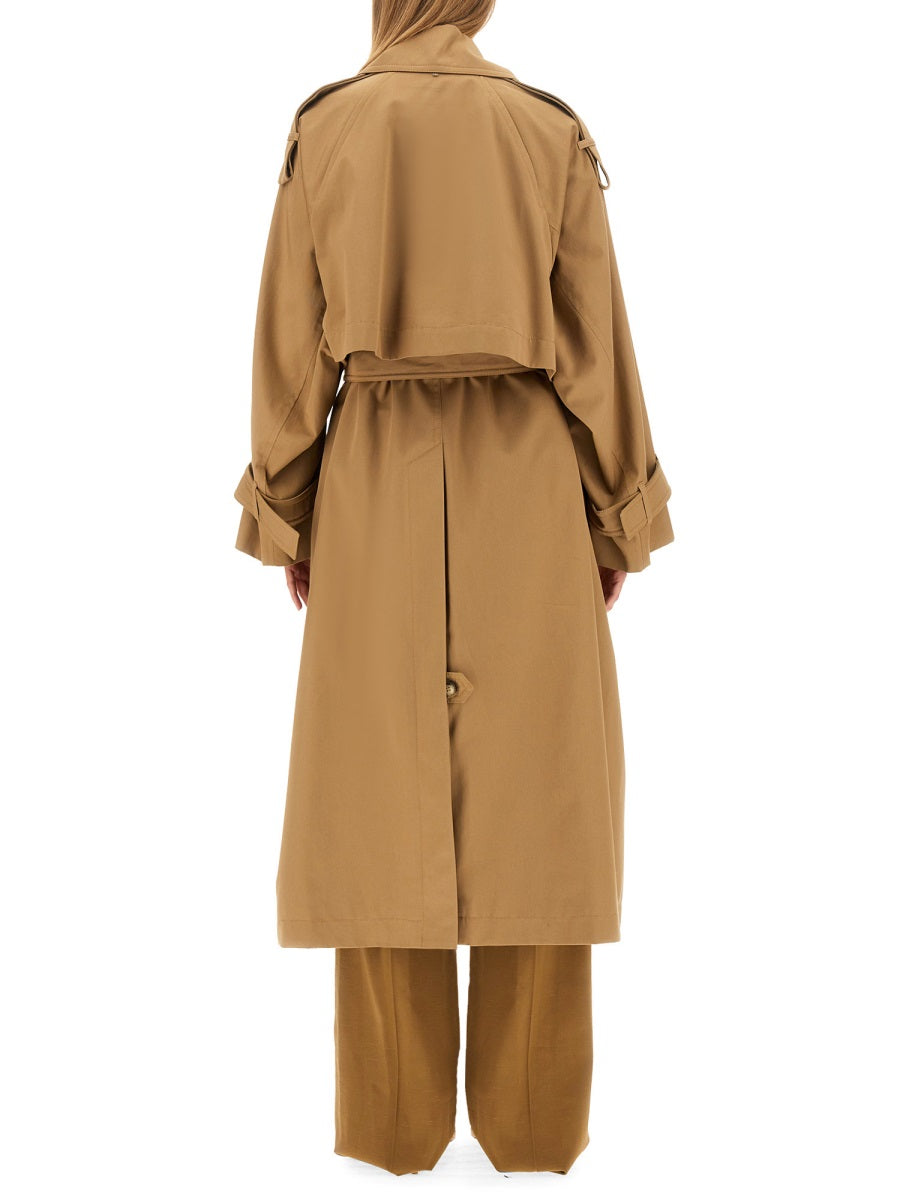 SPORTMAX Oversized Fit Trench Jacket Size S