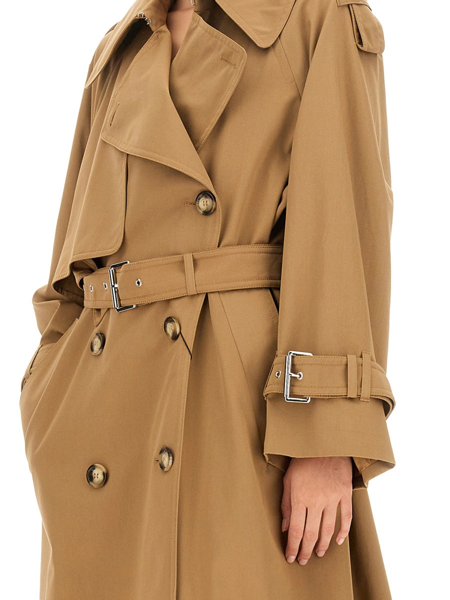 SPORTMAX Oversized Fit Trench Jacket Size S