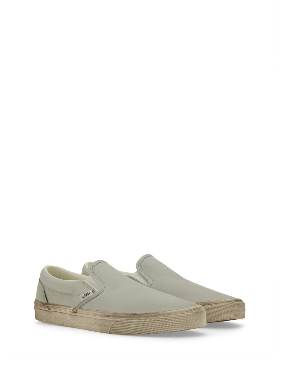 VANS Men's Slip-On Leather Sneakers