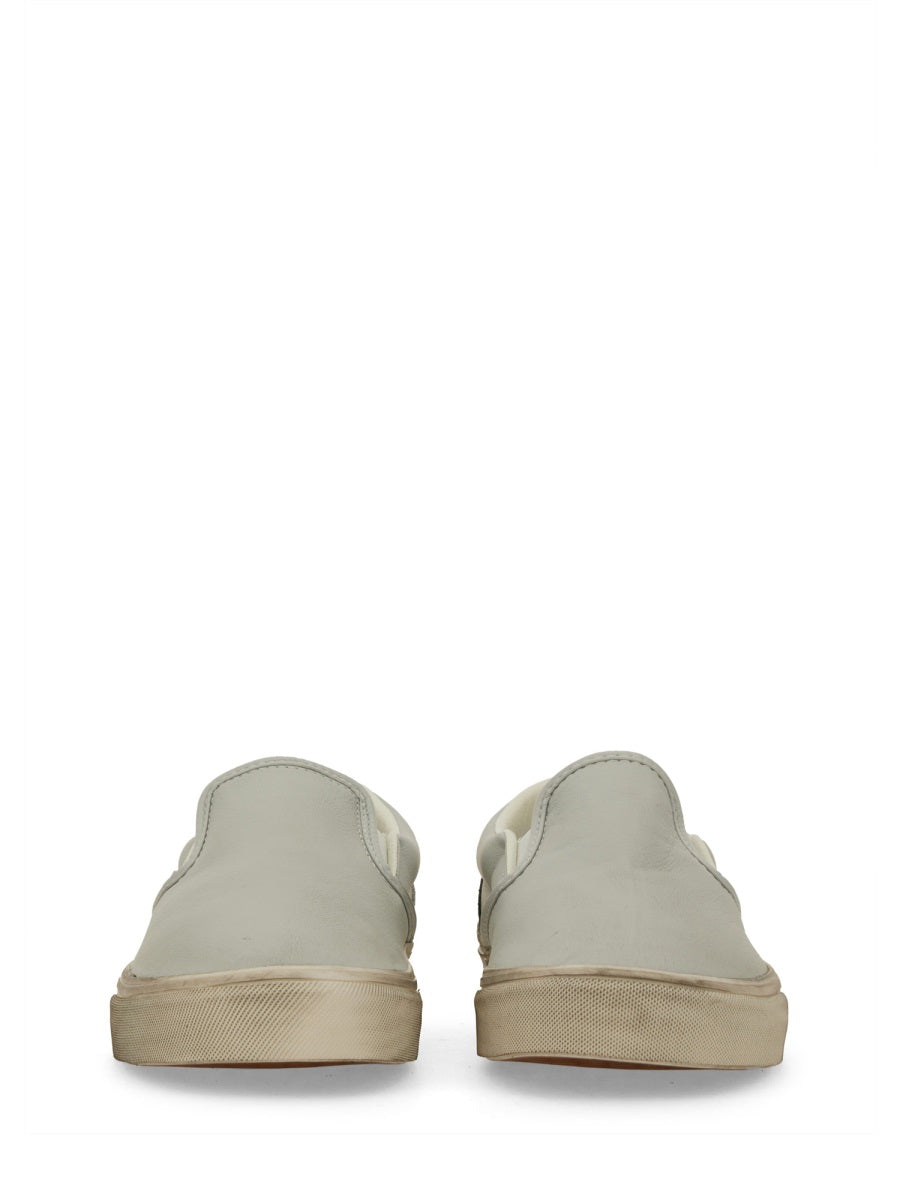 VANS Men's Slip-On Leather Sneakers