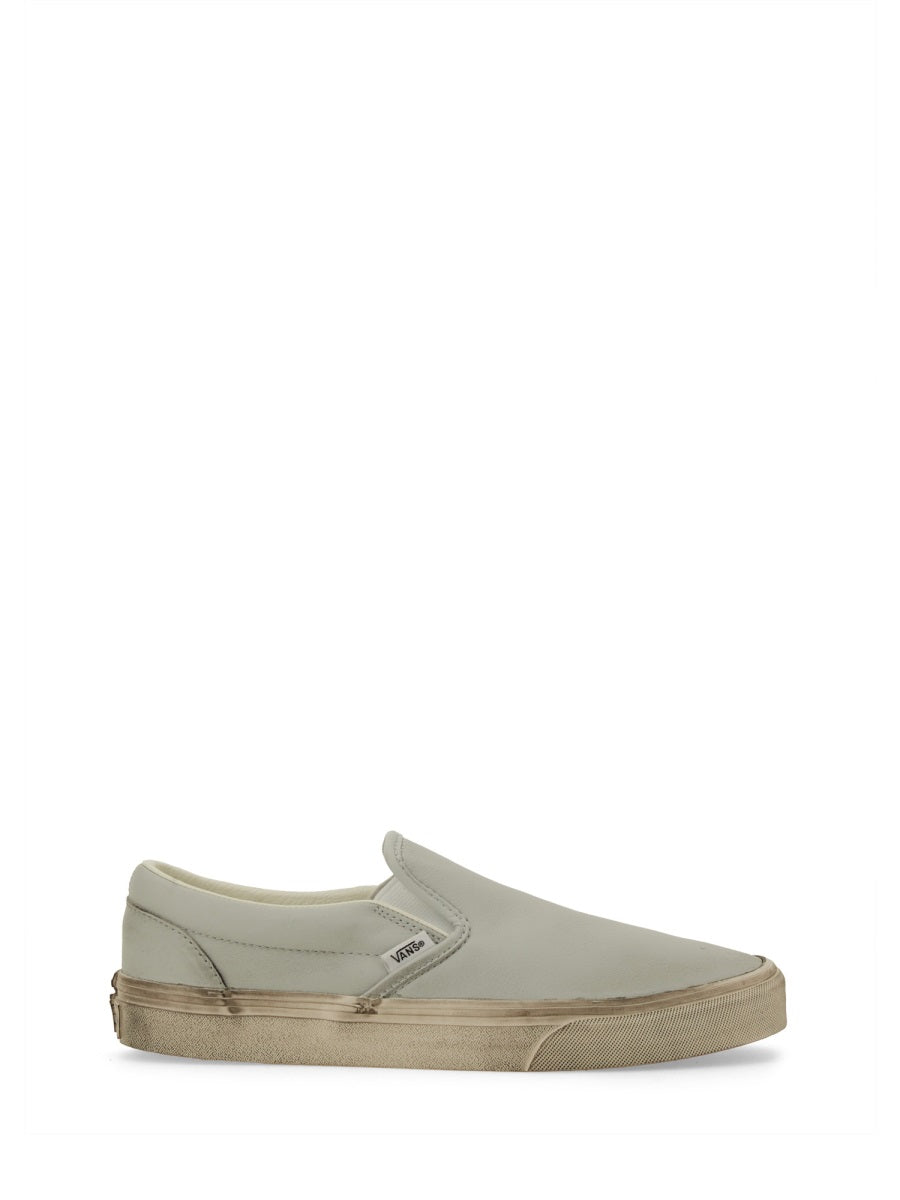 VANS Men's Slip-On Leather Sneakers