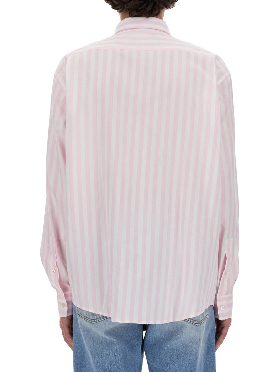 ACNE STUDIOS Relaxed Fit Striped Shirt - Size 46
