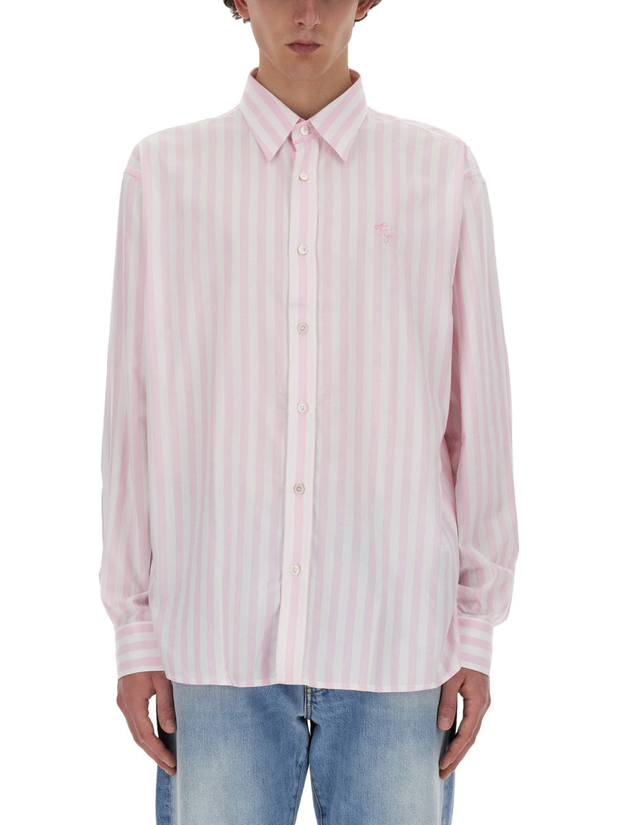 ACNE STUDIOS Relaxed Fit Striped Shirt - Size 46