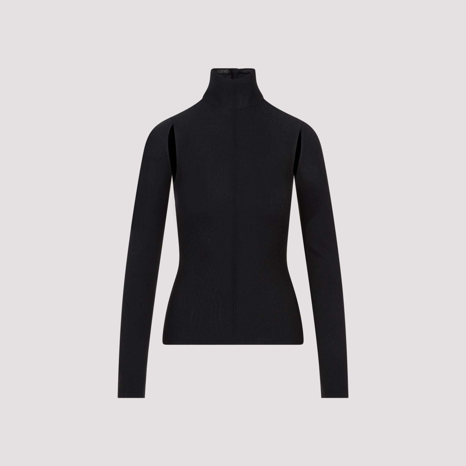 KHAITE Open-Back Virgin Wool Sweater