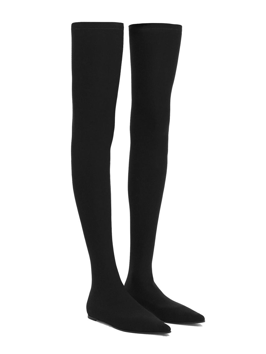 DOLCE & GABBANA Stretch T-Shirt with Cuissard Boot Style for Women