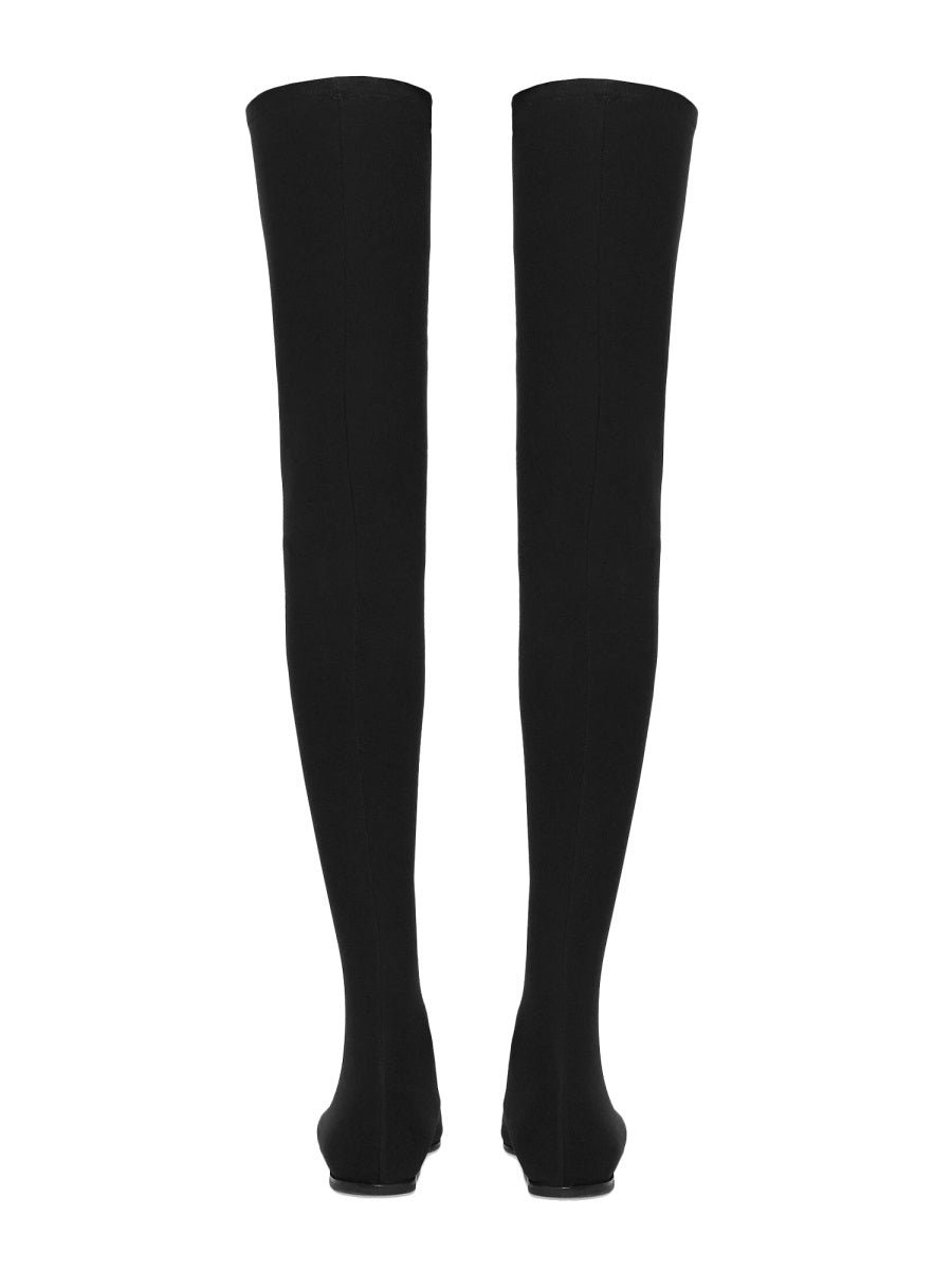 DOLCE & GABBANA Stretch T-Shirt with Cuissard Boot Style for Women