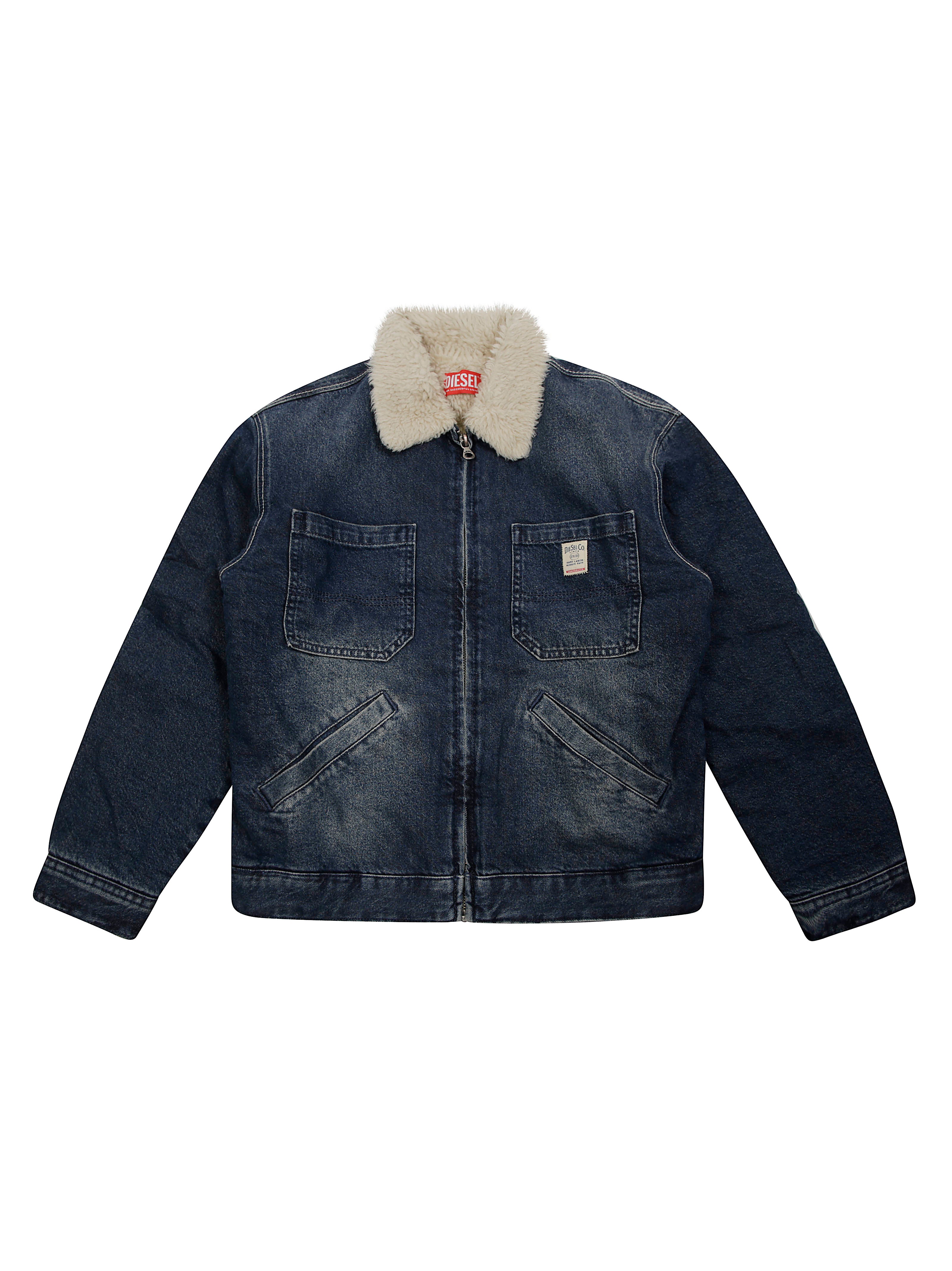 DIESEL Mini Denim Zip Jacket