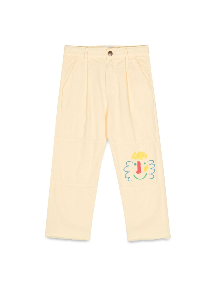 BOBO CHOSES Happy Mask Mini Chino Pants