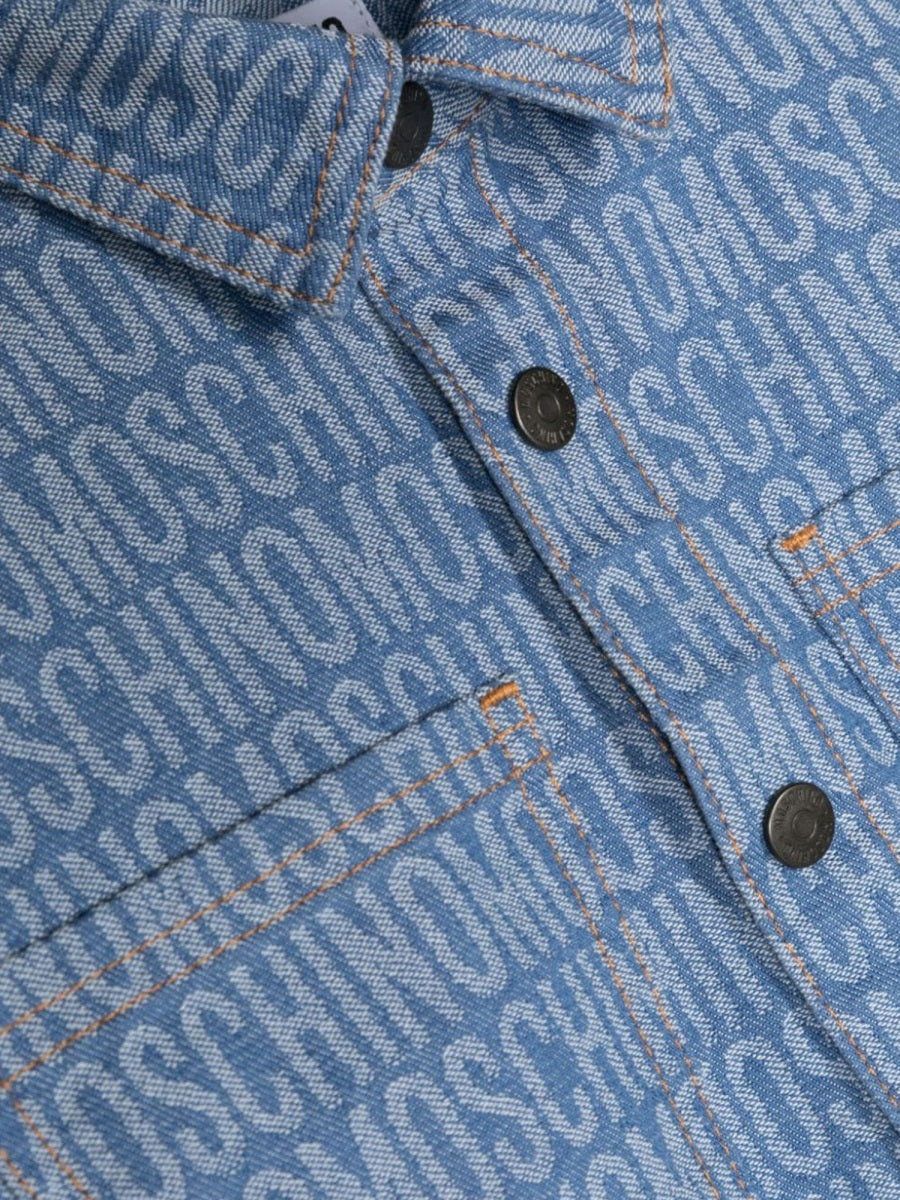 MOSCHINO Mini Denim Dream Shirt for Girls