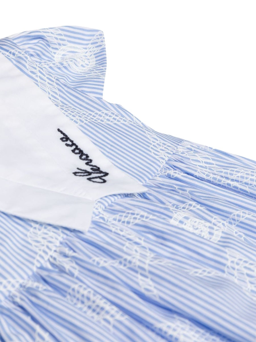 VERSACE Mini Cotton Dress for Baby Girls