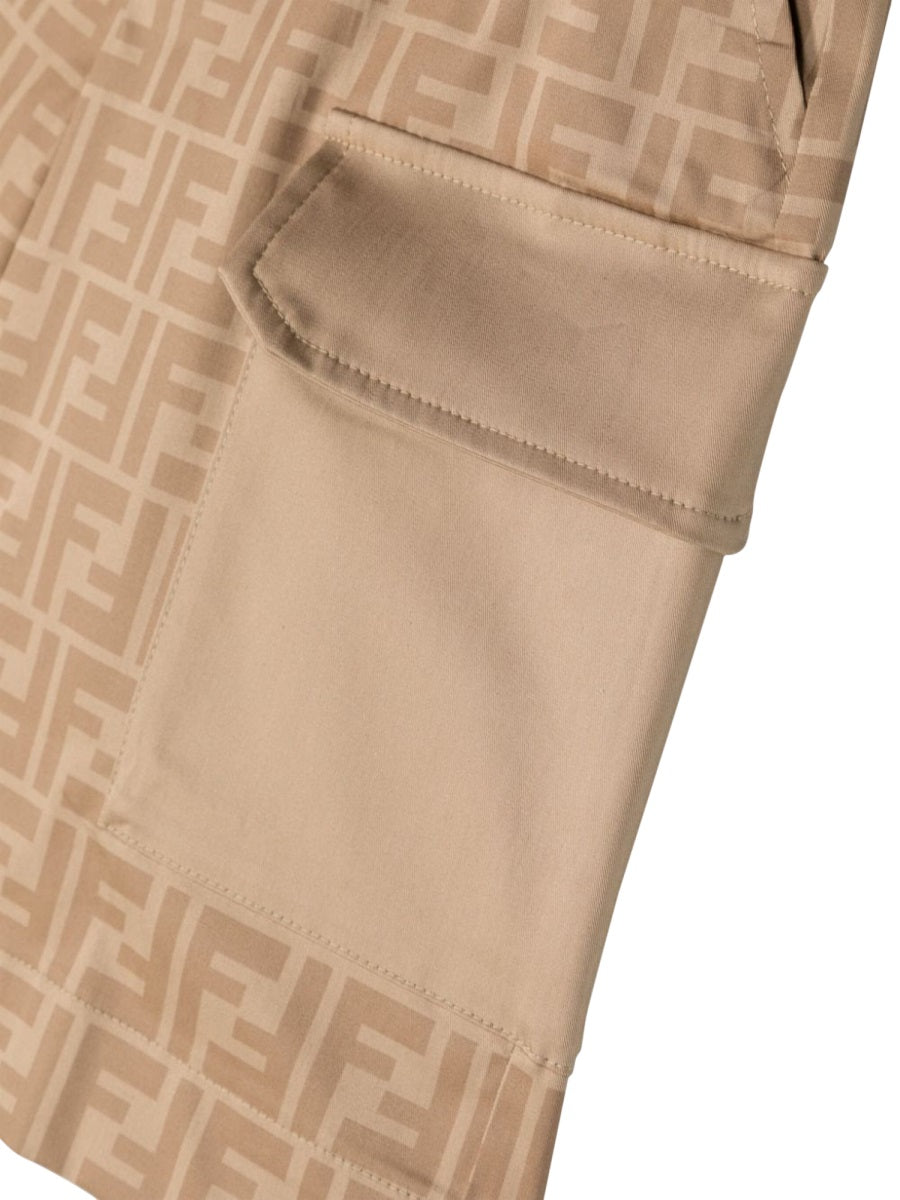 FENDI Boys' Mini Bermuda Gabardine Shorts