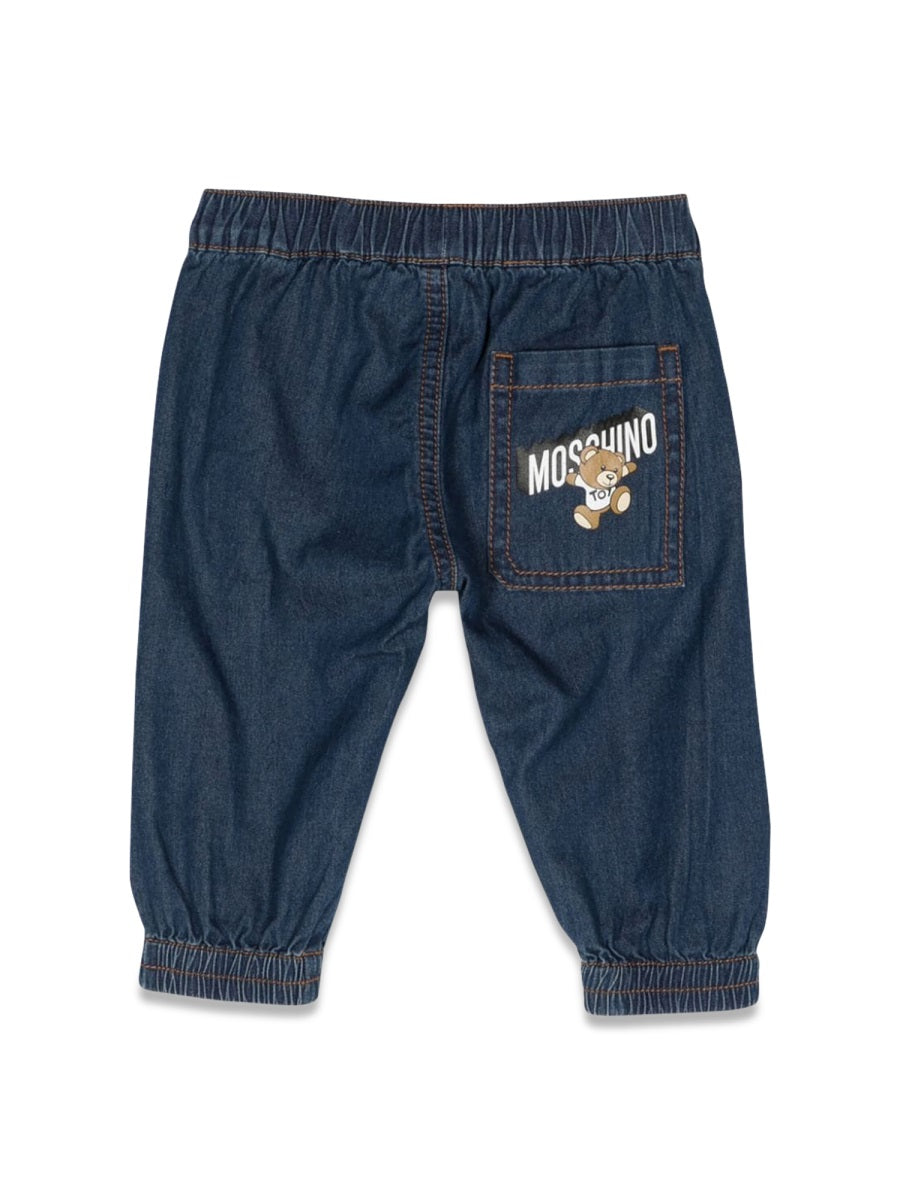 MOSCHINO Mini Unisex Trousers for Baby