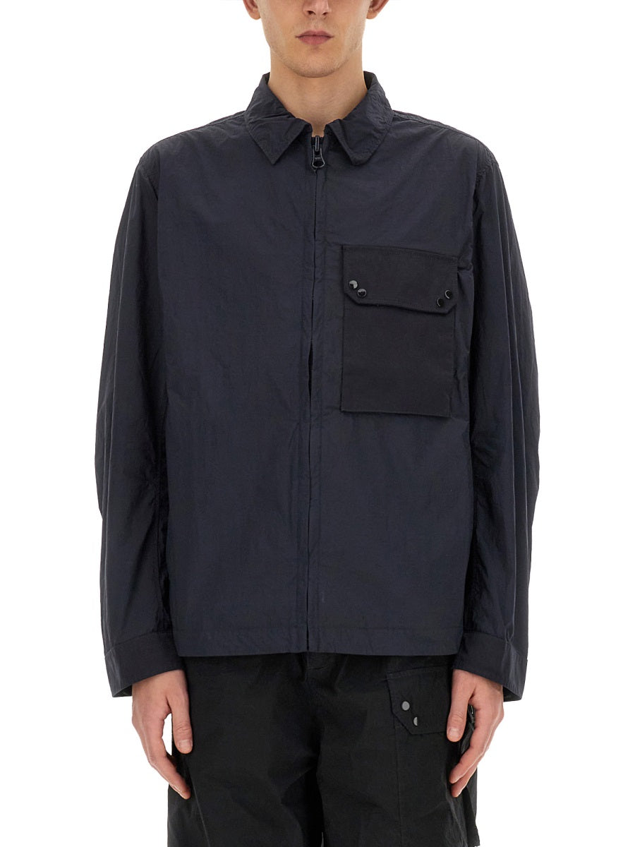 TEN C Classic Collar Mid Layer Jacket for Men