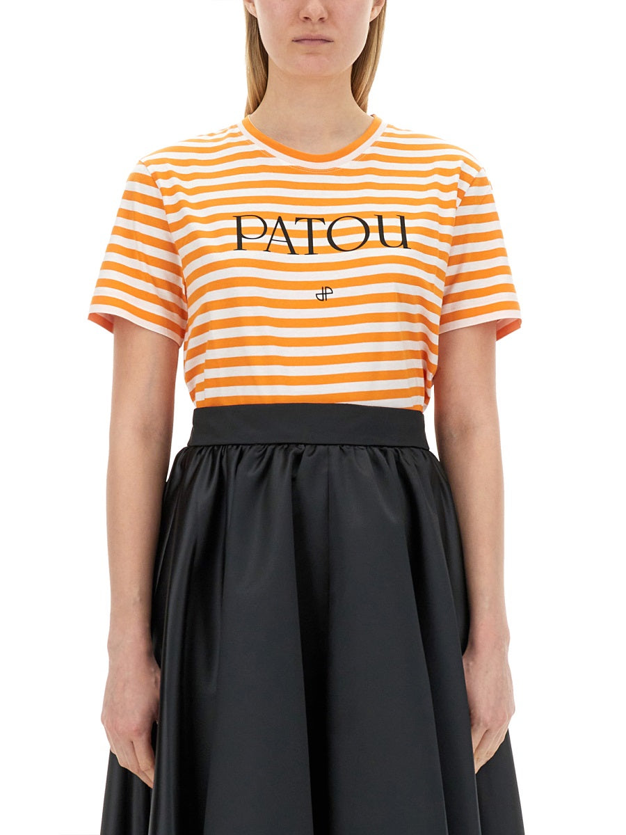 PATOU Logo T-Shirt for Women - Size S