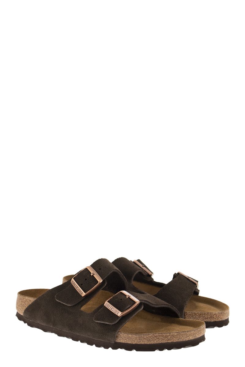 BIRKENSTOCK Men's Arizona Premium Suede Flat Sandal