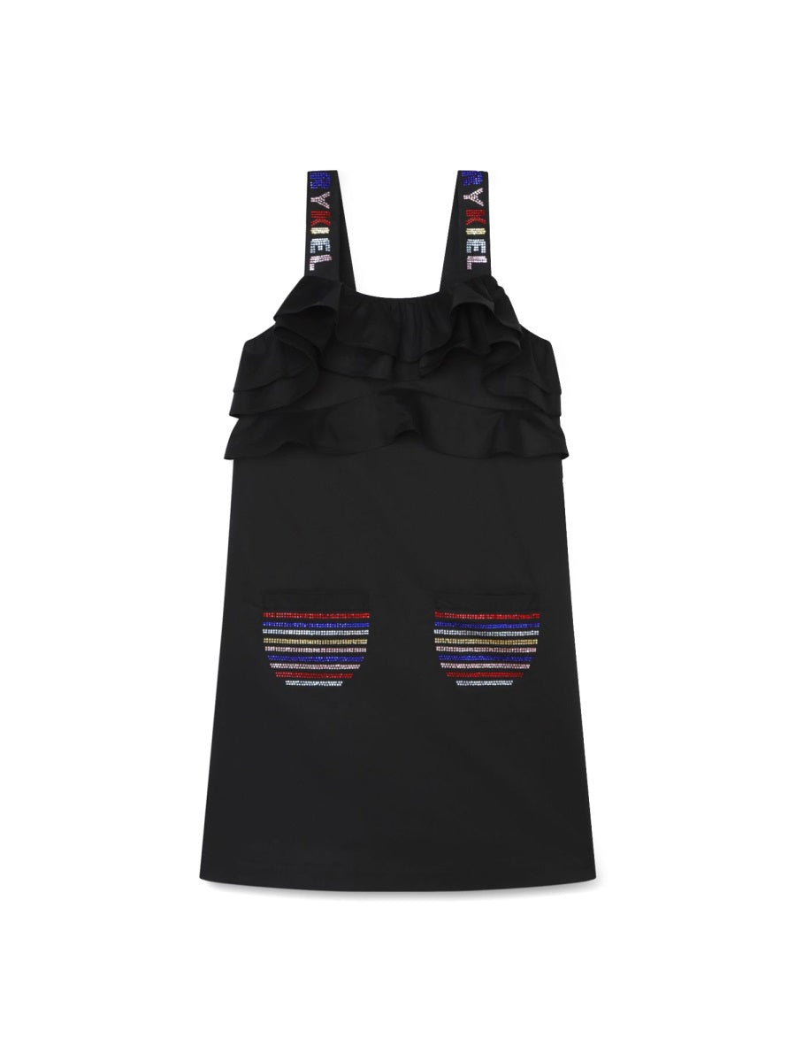 SONIA RYKIEL Girls' Mini Dress with Spaghetti Straps