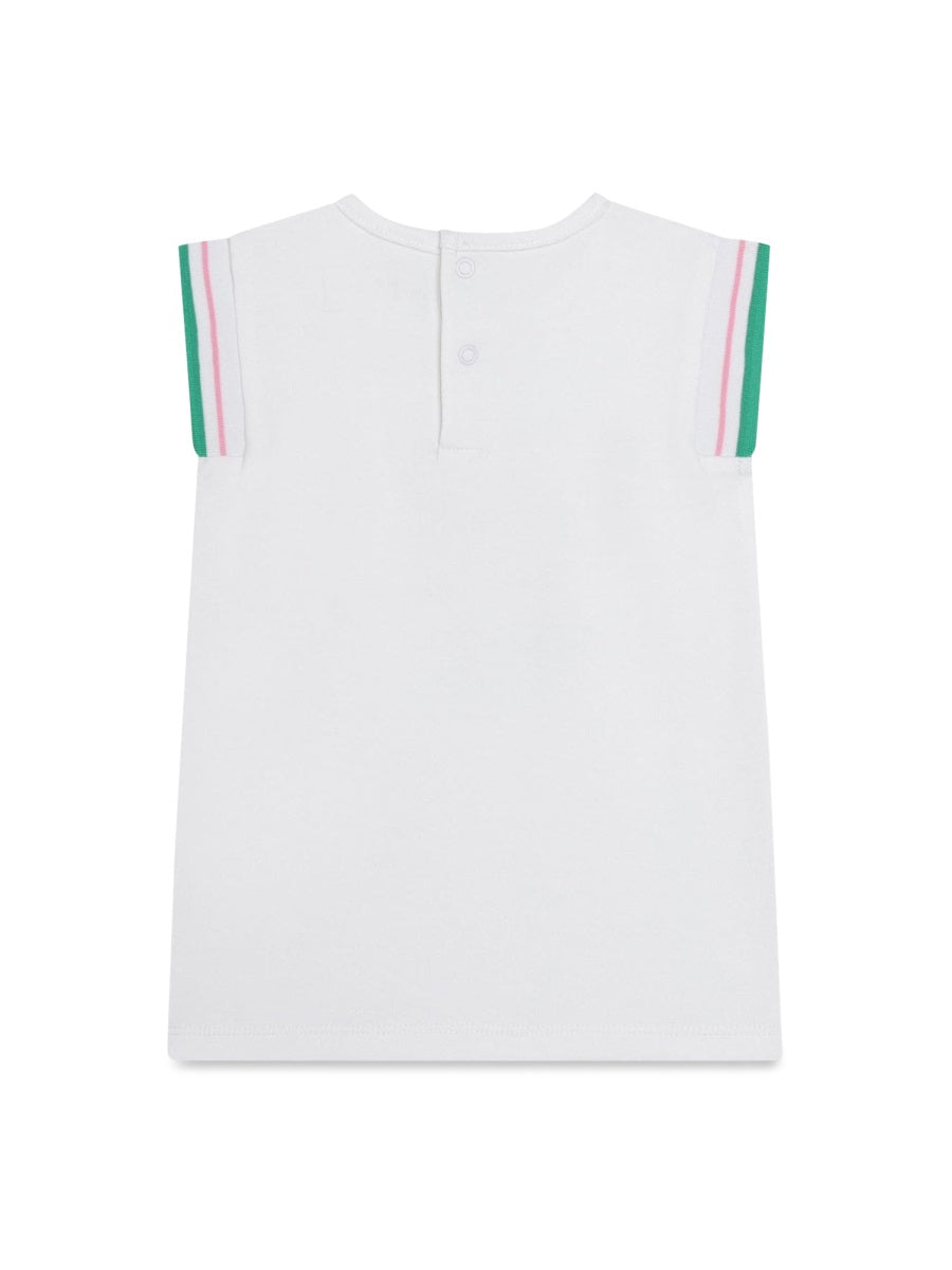 KARL LAGERFELD Mini Cotton Short Dress for Baby Girls