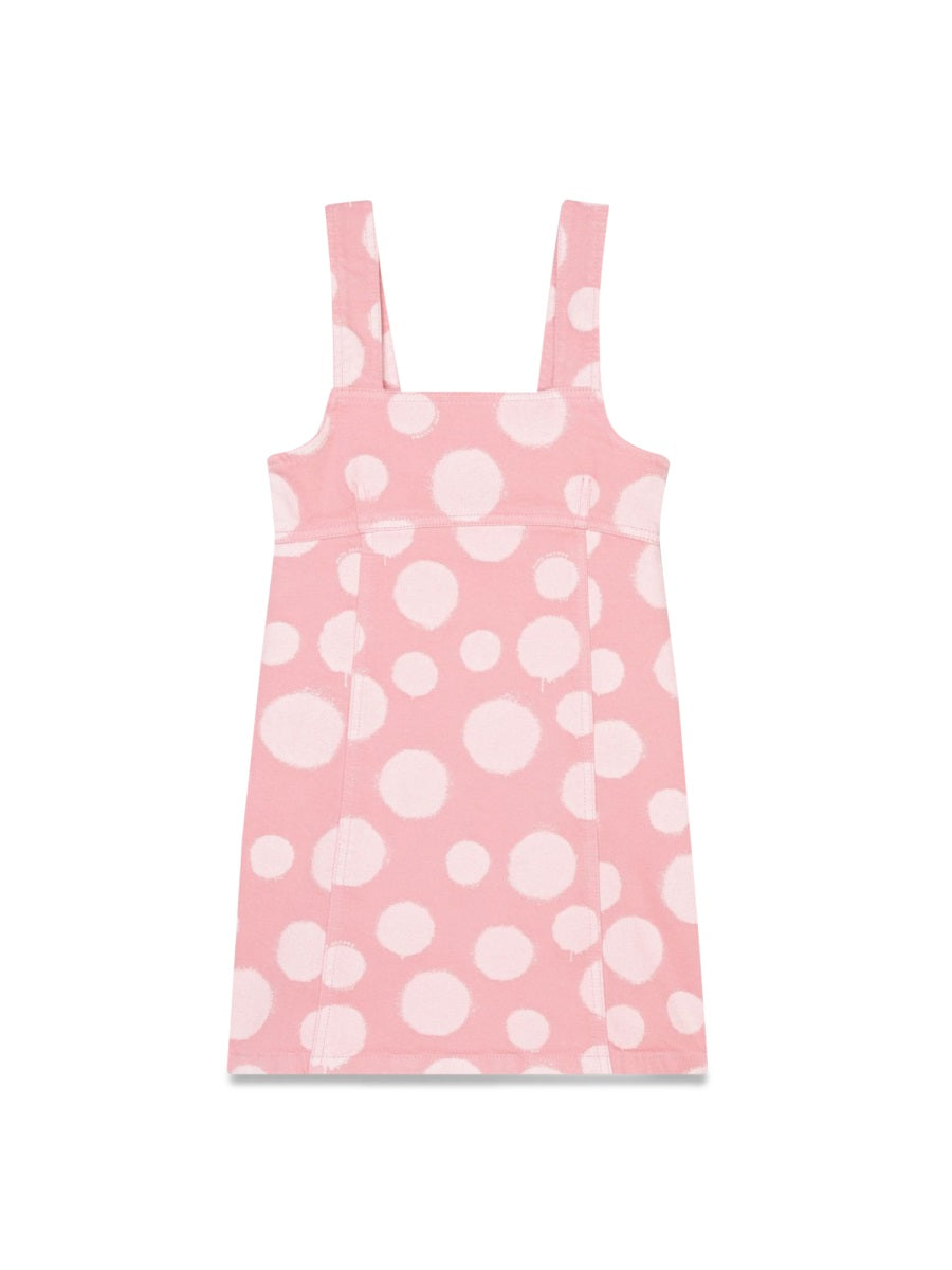 MARC JACOBS Mini Dress with Suspenders for Girls