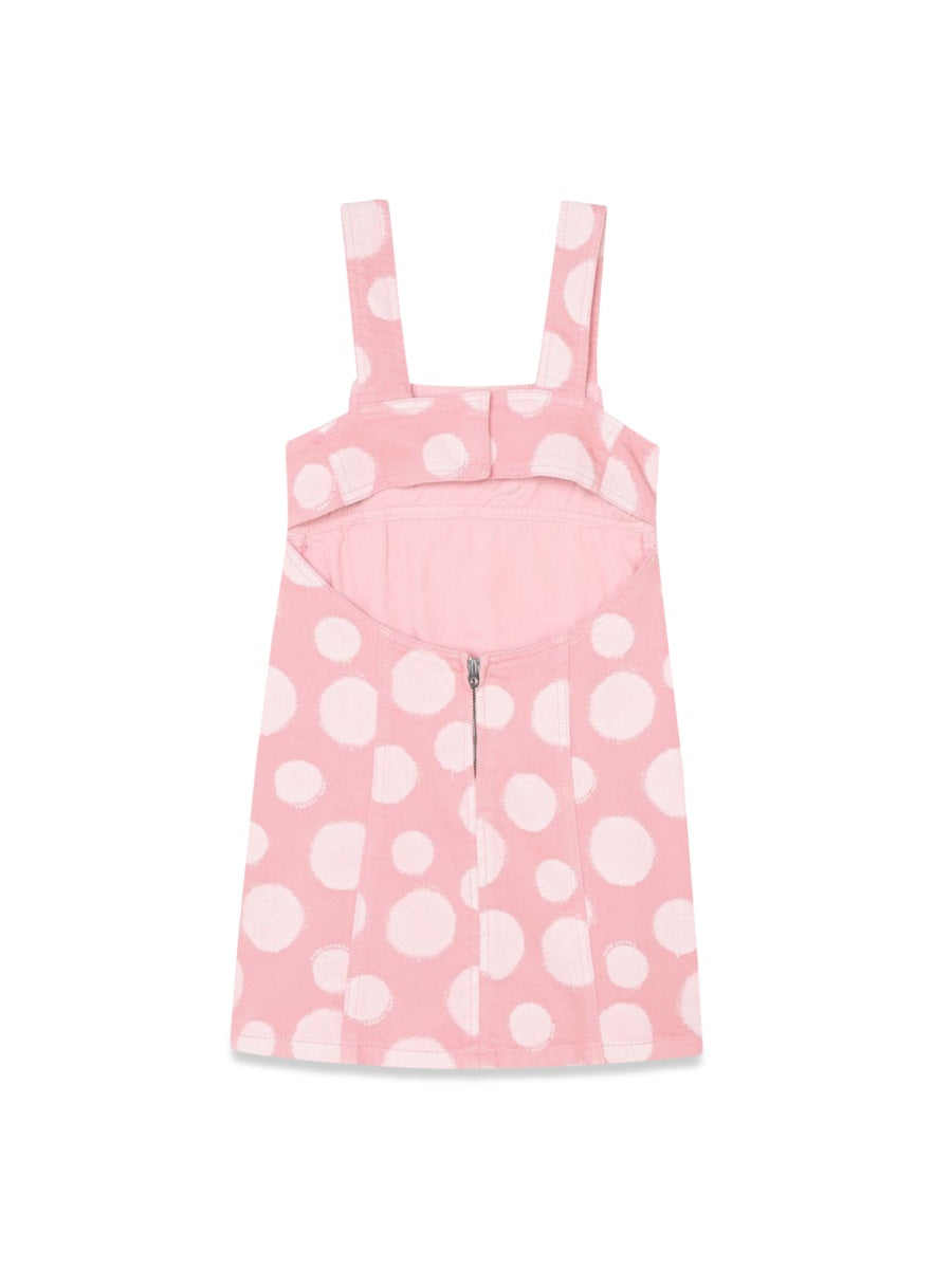 MARC JACOBS Mini Dress with Suspenders for Girls