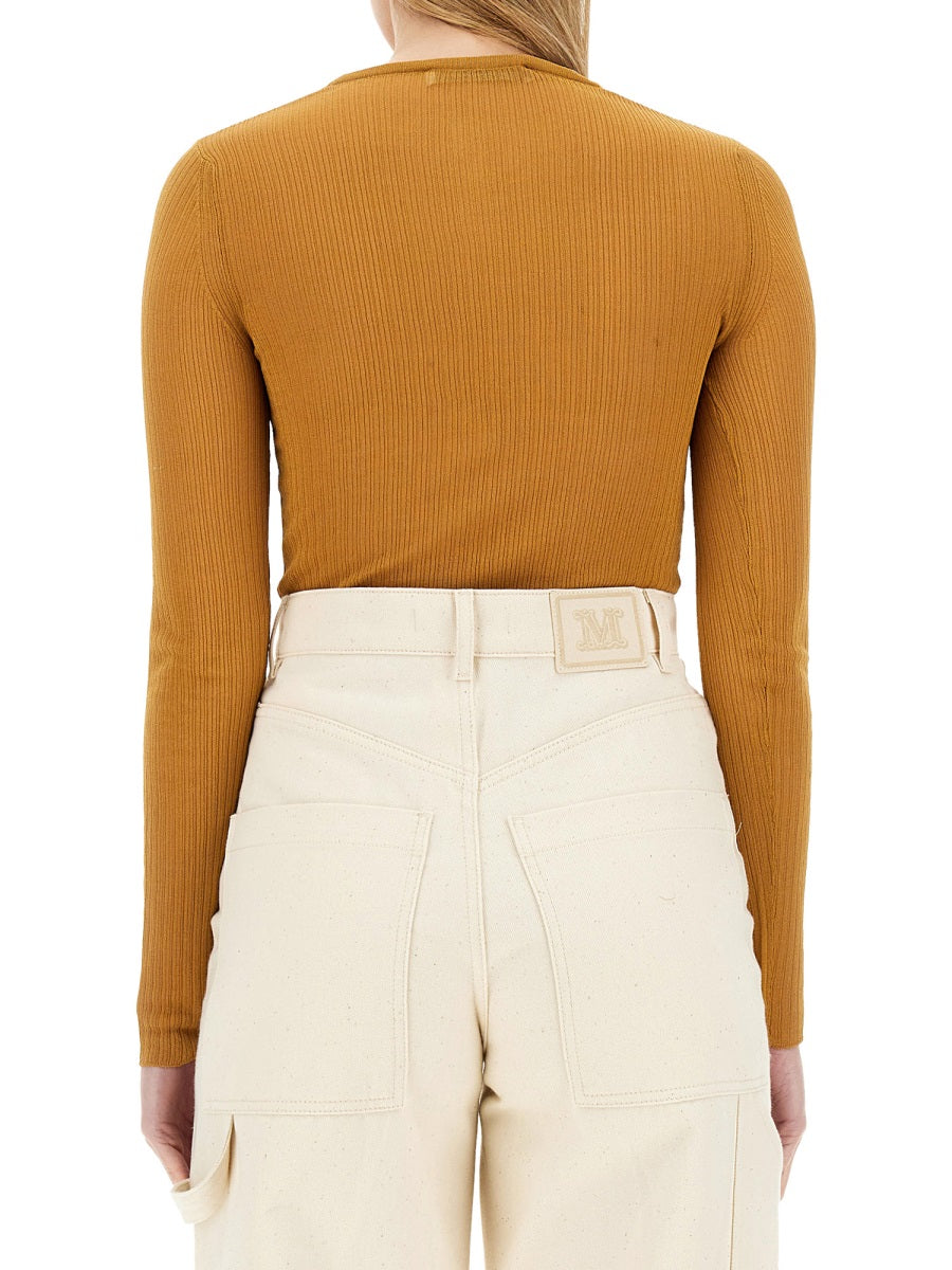 MAX MARA Silk Mesh Sweater - Size S