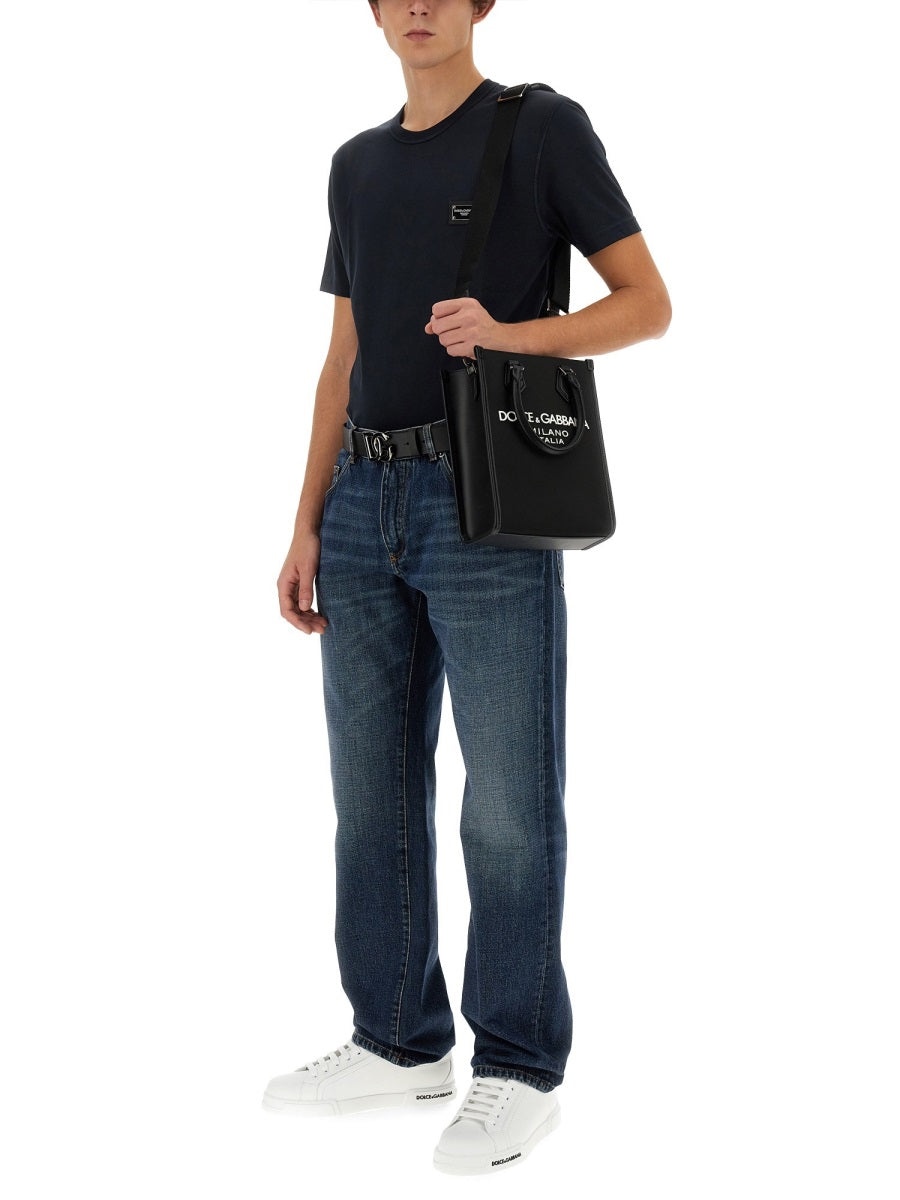 DOLCE & GABBANA Mini Logo Crossbody Bag