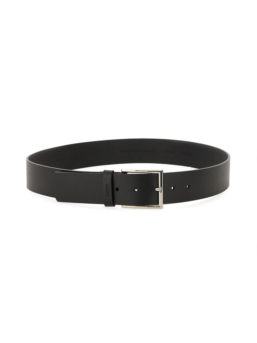 HUGO Belt with Statement Buckle