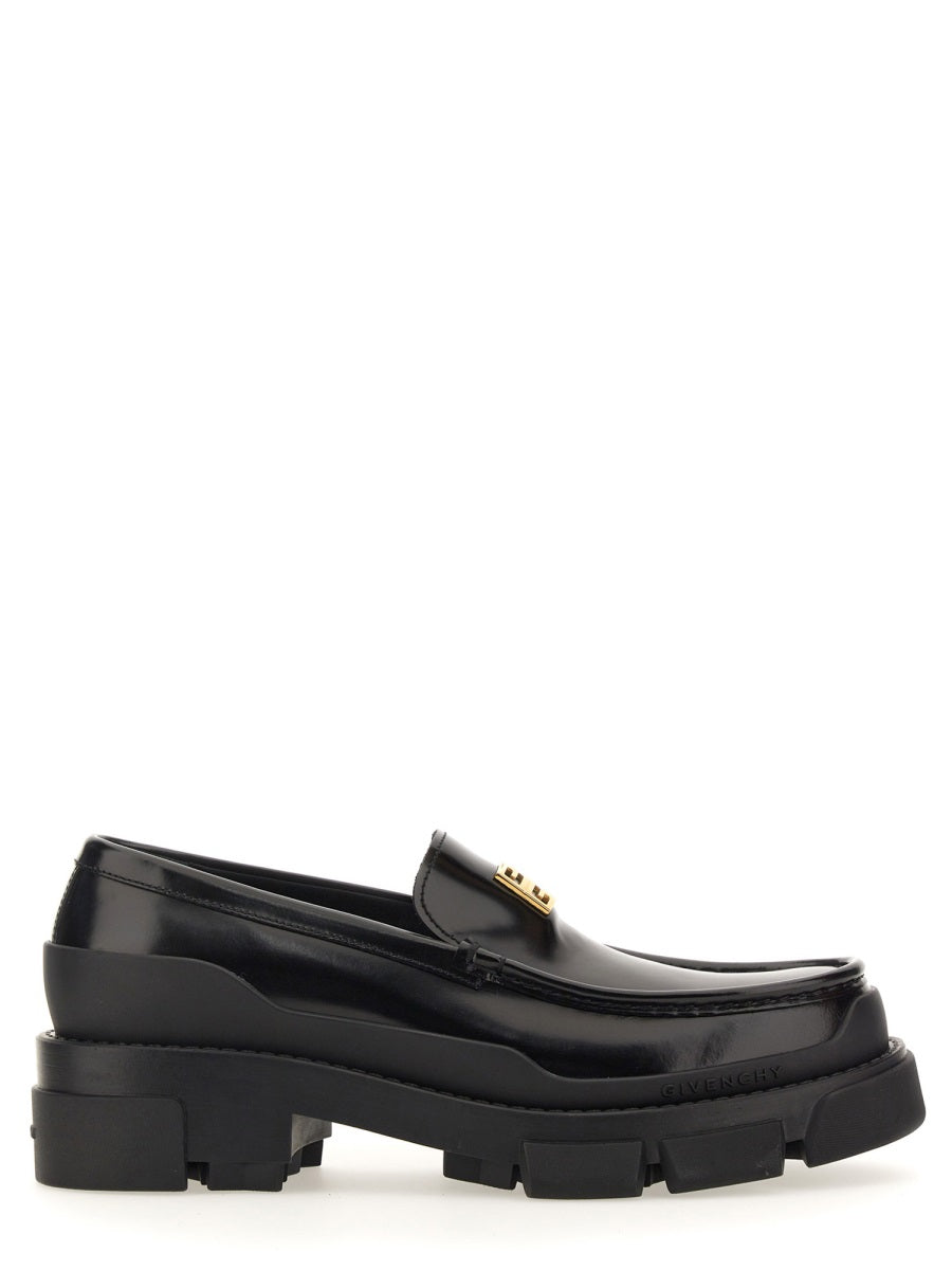 GIVENCHY 4G Terra Leather Loafers for Women