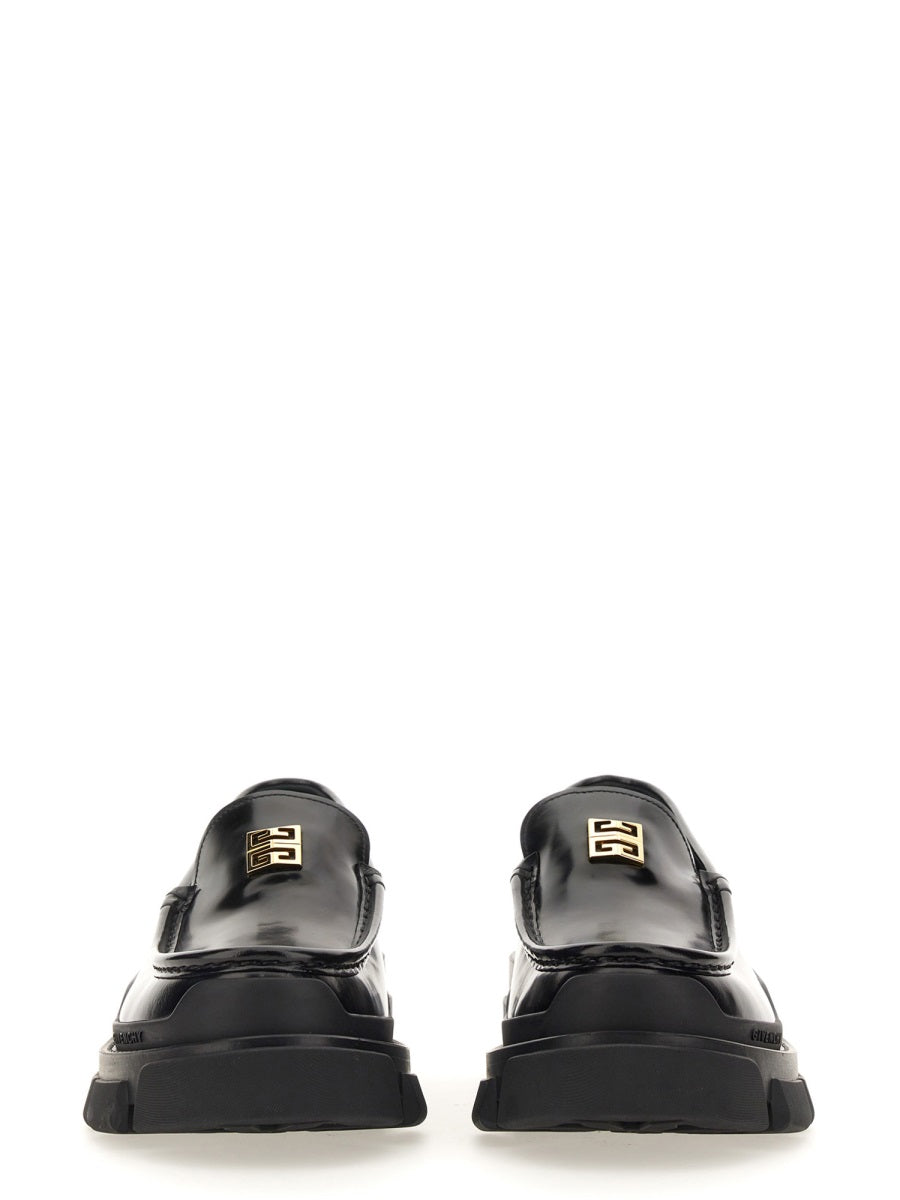 GIVENCHY 4G Terra Leather Loafers for Women
