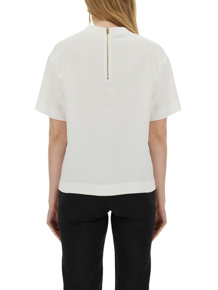 MOSCHINO Heart T-Shirt - Size 40 IT