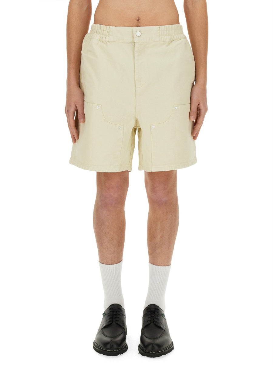 3.PARADIS Men's Straight Fit Twill Shorts - Size 32