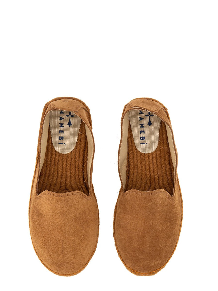MANEBI Suede Espadrille Flats for Men - SS24