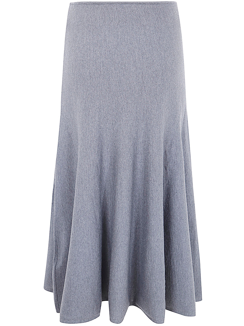 KHAITE Chic Wool Midi Skirt for Women