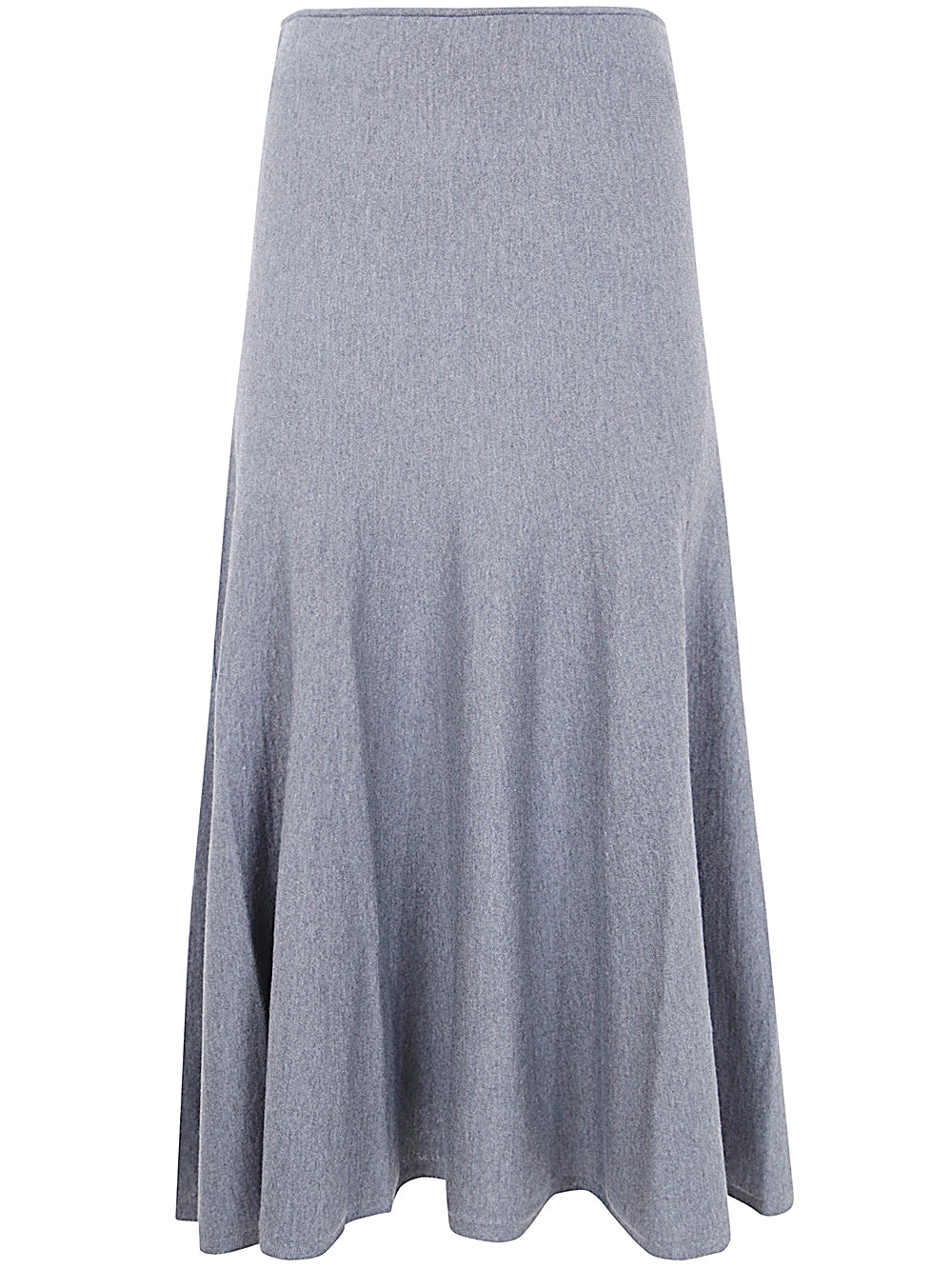 KHAITE Chic Wool Midi Skirt for Women