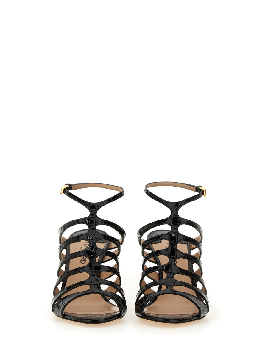 TOM FORD Leather Sandal
