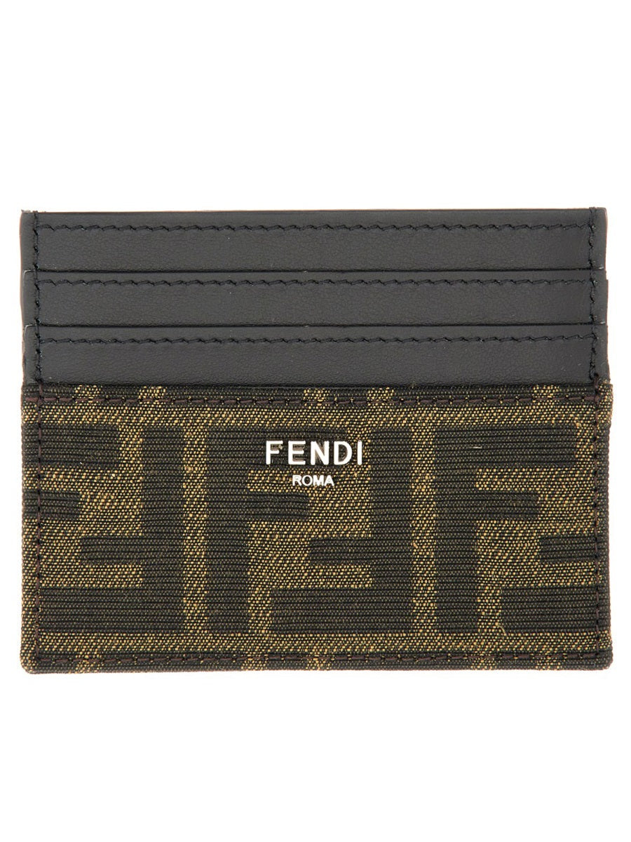 FENDI Leather Card Holder for Men