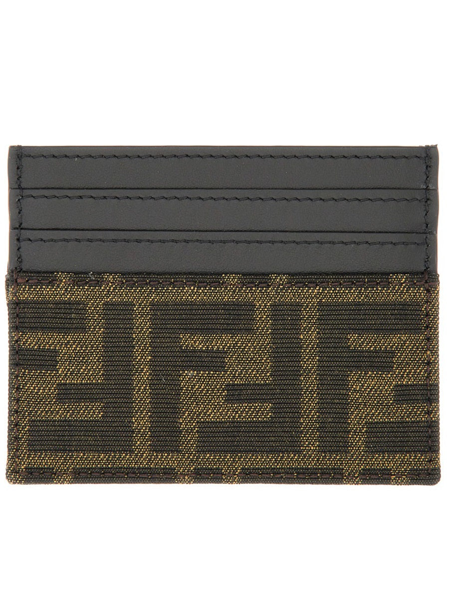 FENDI Leather Card Holder for Men