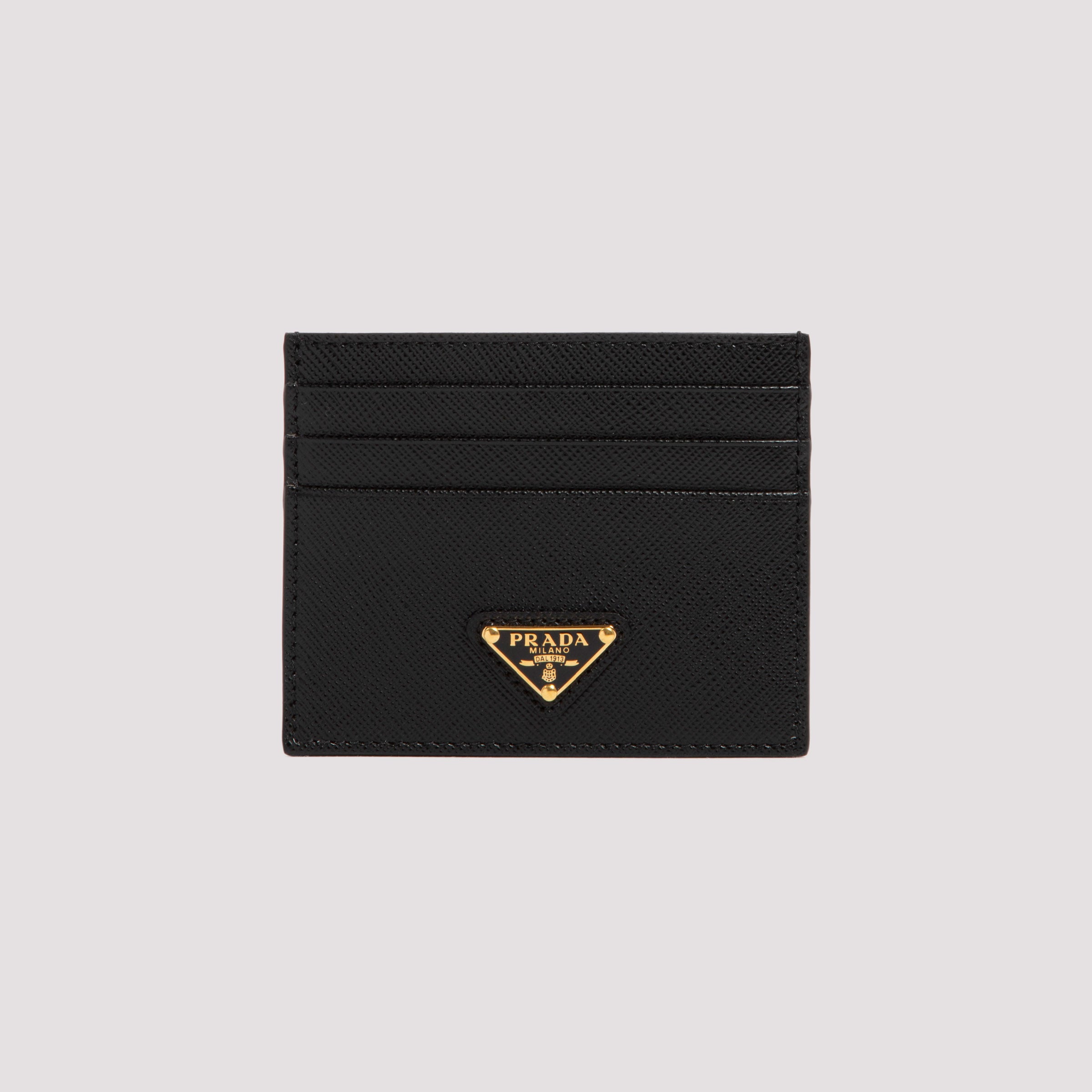 PRADA Mini Leather Card Holder