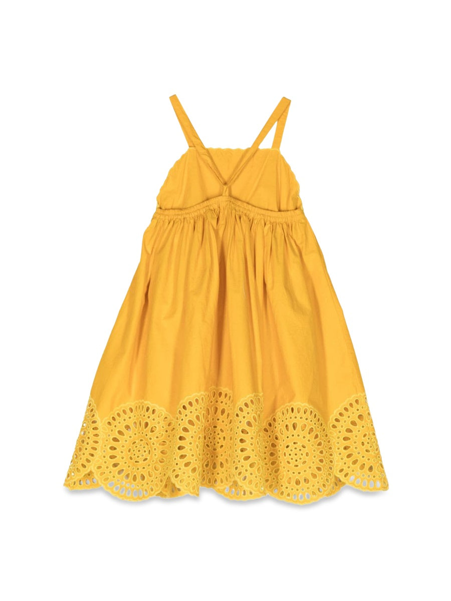 STELLA McCARTNEY Woven Mini Dress for Girls