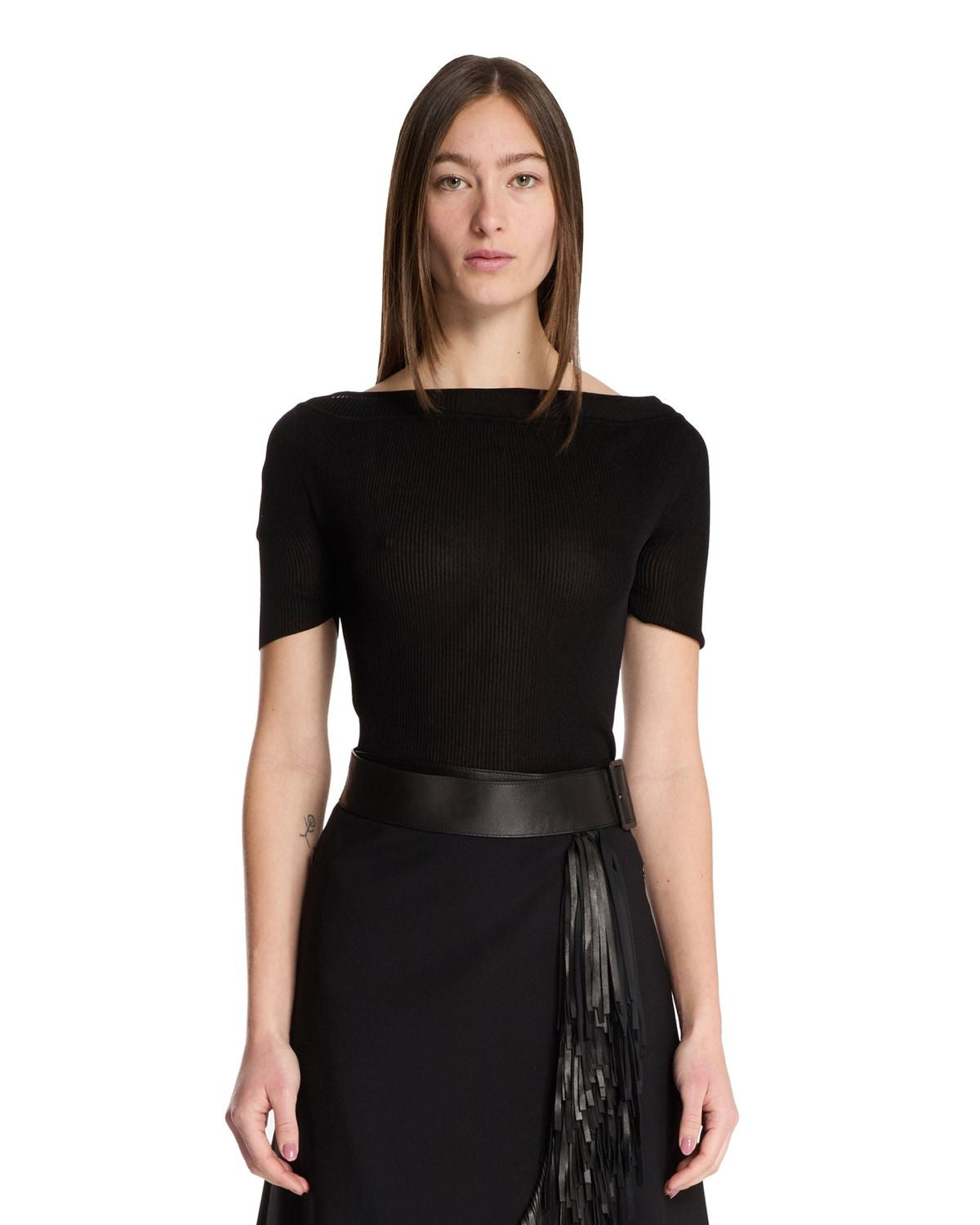 KHAITE Elegant Boat Neck Top for Women