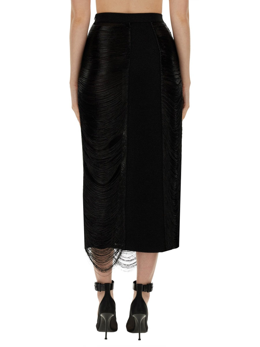 ALEXANDER McQUEEN Elegant Long Skirt XS