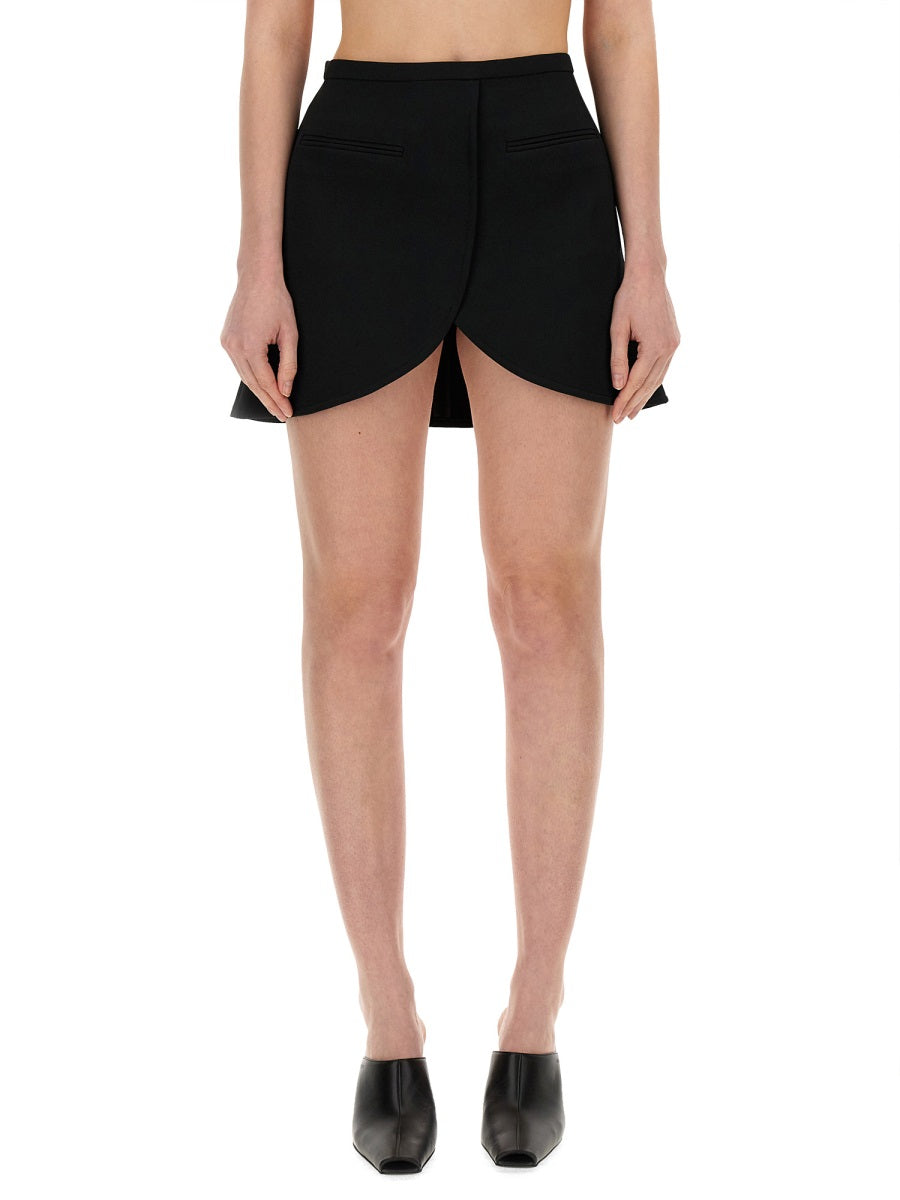 COURREGES Chic Mini Skirt in Premium Fabric - Size 38