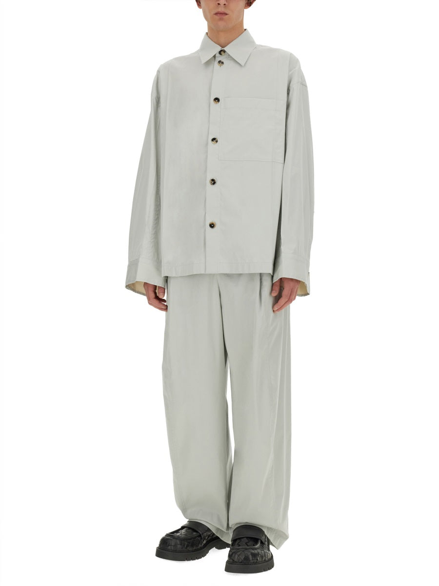 BOTTEGA VENETA Silk and Cotton Trousers - Size 48