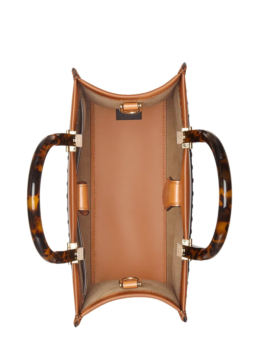 FENDI Mini Sunshine Handbag - 22.5 cm x 25.5 cm x 12 cm