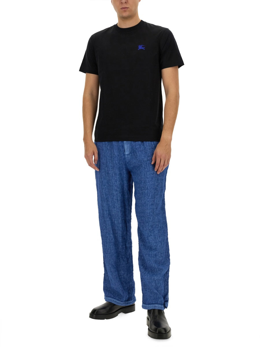 BURBERRY Linen Trousers for Men - Size L