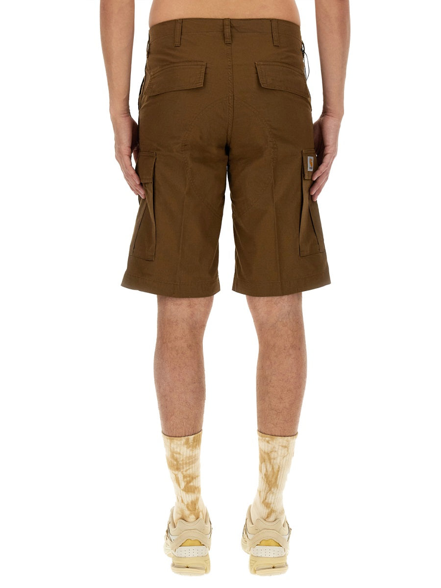 CARHARTT WIP Cotton Bermuda Shorts - Size 31