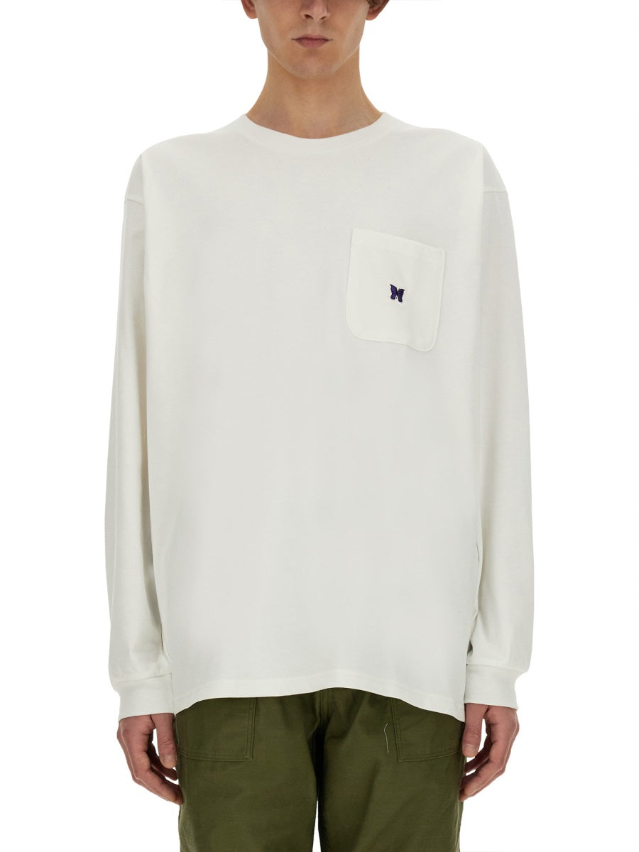 NEEDLES Logo T-Shirt for Men - Size L