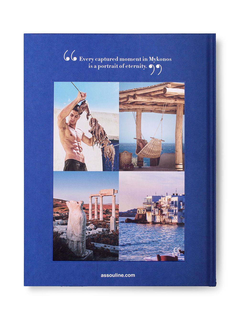 ASSOULINE Mykonos Muse Hardback Book - 300 Pages, 200+ Illustrations